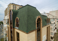 Гибкая черепица Технониколь Ультра "Фокстрот", цвет Эвкалипт