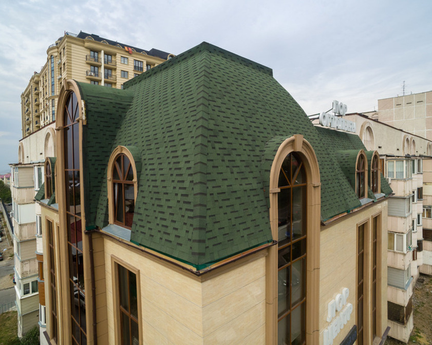 Гибкая черепица Технониколь Ультра "Фокстрот", цвет Эвкалипт