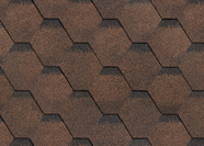 Гибкая черепица Технониколь Финская "Соната", коричневый
