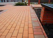 ТРОТУАРНАЯ КЛИНКЕРНАЯ БРУСЧАТКА "КЕРАМЕЙЯ", БрукКерам Классика, Янтарь