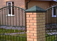 Полимерпесчаные колпаки на заборные столбы "ПЕСЧАНКА"