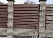 Полимерпесчаные колпаки на заборные столбы "ПЕСЧАНКА"