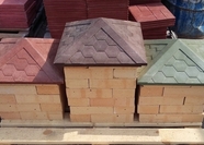 Полимерпесчаные колпаки на заборные столбы "ПЕСЧАНКА"