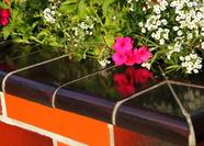 Керамическая клинкерная парапетная плитка для забора ZG CLINKER