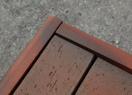 Клинкерный бортовой бордюрный камень ZG Clinker