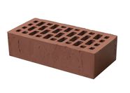Керамический облицовочный кирпич пустотелый BRAER, баварская кладка Бордо, Терра, 1НФ