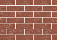 КЕРАМИЧЕСКИЙ ОБЛИЦОВОЧНЫЙ КИРПИЧ ПУСТОТЕЛЫЙ ГОЛИЦЫНСКИЙ КЗ, ТЕМНО-ТЕРРАКОТОВЫЙ, ВИНТАЖ