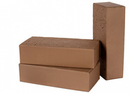 КЕРАМИЧЕСКИЙ КИРПИЧ ПОЛНОТЕЛЫЙ LODE (ЛОДЕ), BRUNIS КОРИЧНЕВЫЙ