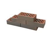 Керамический облицовочный кирпич пустотелый BRAER, Баварская кладка, Глосса гладкий