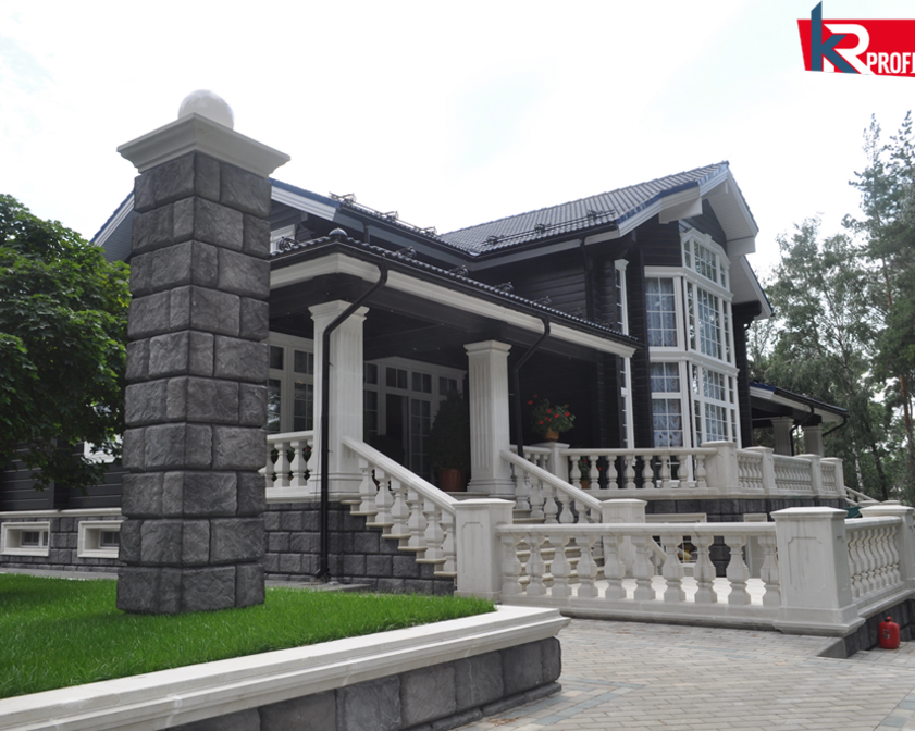 Искусственный камень KR PROFESSIONAL (КАМРОК), Русская усадьба Искусственный камень KR PROFESSIONAL (КАМРОК), Русская усадьба