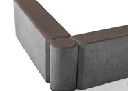 Бордюр шарнирный BRAER коричневый