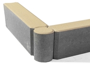 Бордюр шарнирный BRAER песочный