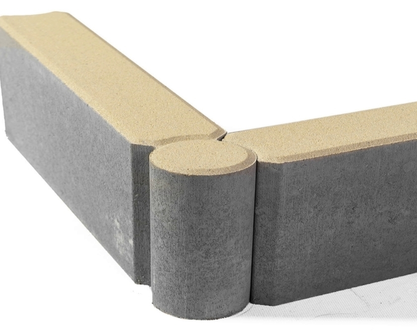 Бордюр шарнирный BRAER песочный