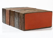 Кирпич "ПЯТЫЙ ЭЛЕМЕНТ" лицевой "Баварская кладка" полнотелый, ФЛЭШ, рустикатор