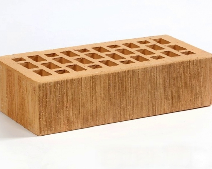 Керамический облицовочный кирпич ВОРОТЫНСКИЙ пустотелый, Соломенный бархат