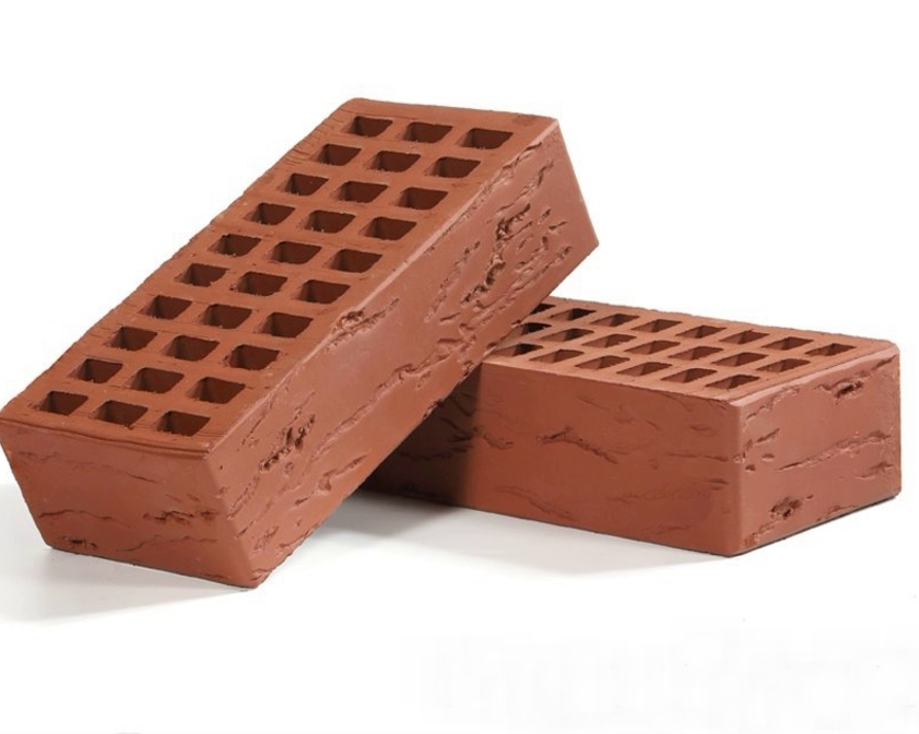 Керамический облицовочный кирпич ВОРОТЫНСКИЙ пустотелый, Бордо руст