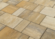 Плитка тротуарная BRAER (БРАЕР) Старый город ландхаус, Color Mix "Песчанник"