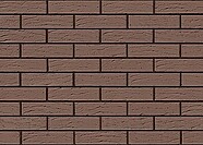 Керамический облицовочный кирпич пустотелый BRAER, Светло-коричневый, риф, 1НФ