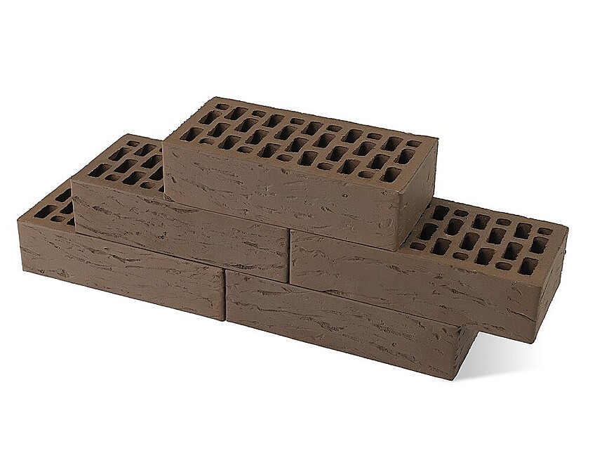 Кирпич BRAER, Светло-коричневый, риф