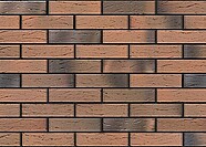 Керамический облицовочный кирпич пустотелый BRAER, Грифель, Риф, 1НФ