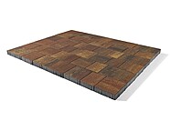 Тротуарная плитка BRAER СТАРЫЙ ГОРОД ВЕНУСБЕРГЕР COLOR MIX Тип 3 «Мальва»