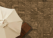 Ступени и плитка клинкерная Ceramica Mayor, Marbles, MB Chesnut