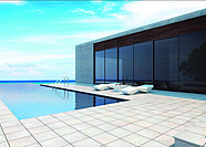 Ступени и плитка клинкерная Exagres, PETRA, BONE