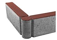 Бордюр тротуарный шарнирный BRAER красный