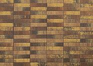 Плитка тротуарная BRAER Паркет, Color Mix, Мальва