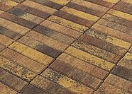 Плитка тротуарная BRAER Паркет, Color Mix, Мальва