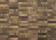 Плитка тротуарная BRAER Паркет, Color Mix, Каштан