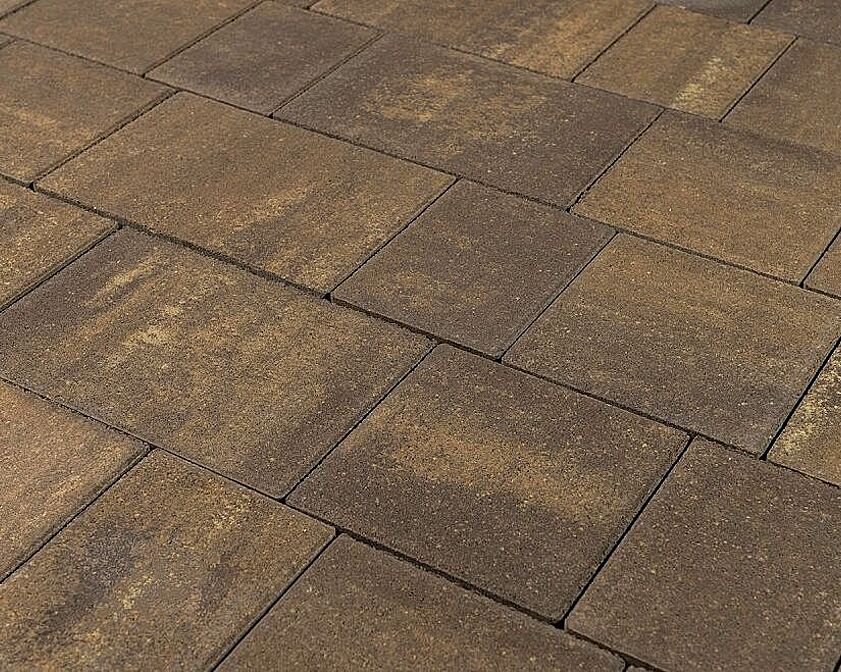 Плитка тротуарная BRAER Старый город венусбергер, Color Mix "Каштан" Плитка тротуарная BRAER Старый город венусбергер, Color Mix "Каштан"