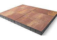 Плитка тротуарная BRAER Сити, Color Mix Каньон