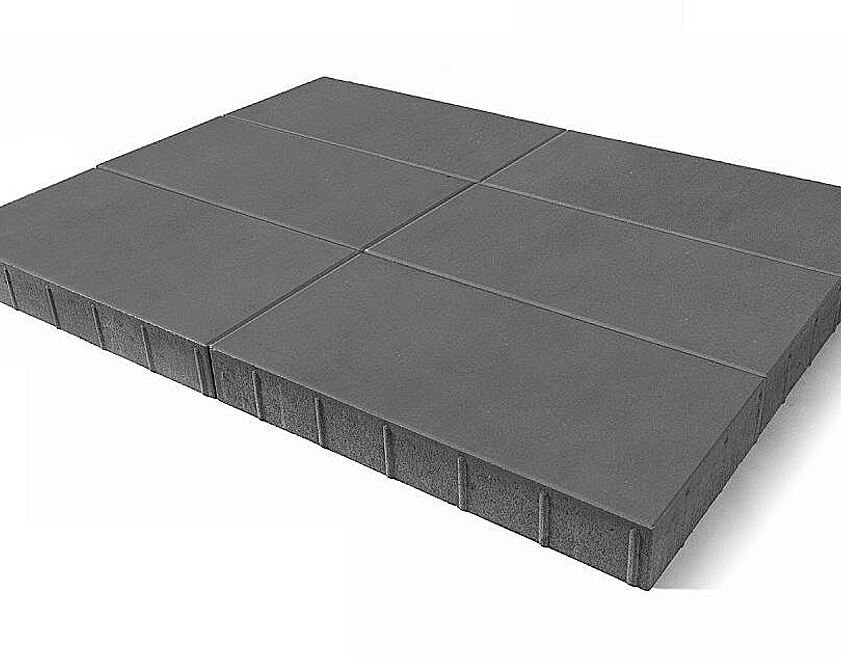 Плитка тротуарная BRAER Сити, серый