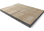 Плитка тротуарная BRAER Сити, Color Mix Плато