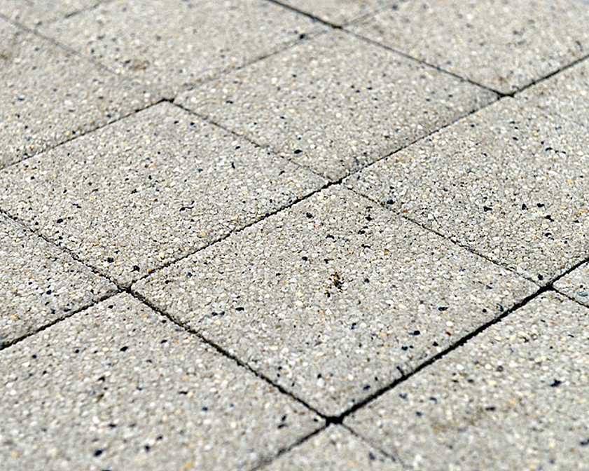 Плитка тротуарная BRAER Сити, Гранит на белом