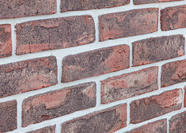 Кирпич облицовочный Faber Jar Петровский Штандарт, черно-красный