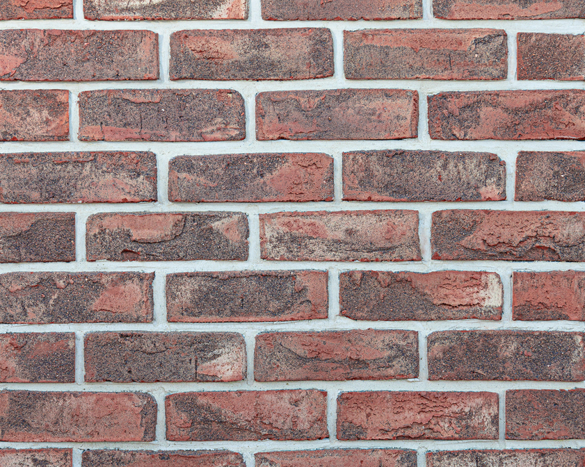 Кирпич облицовочный Faber Jar Петровский Штандарт, черно-красный