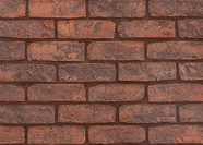 Кирпич облицовочный Faber Jar Петровский Штандарт, черно-медный
