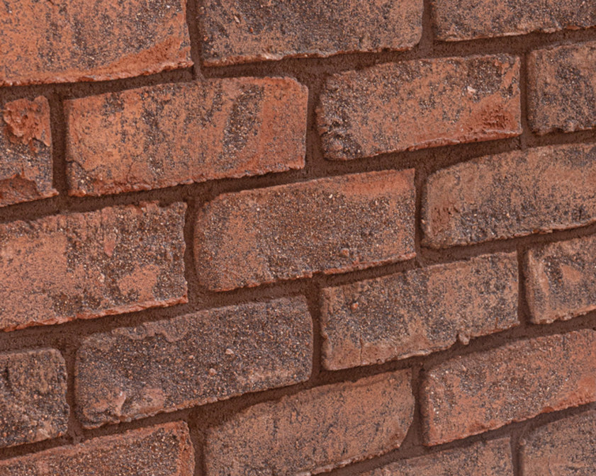 Кирпич облицовочный Faber Jar Петровский Штандарт, черно-медный