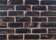 Кирпич облицовочный Faber Jar Петровский Штандарт, черный