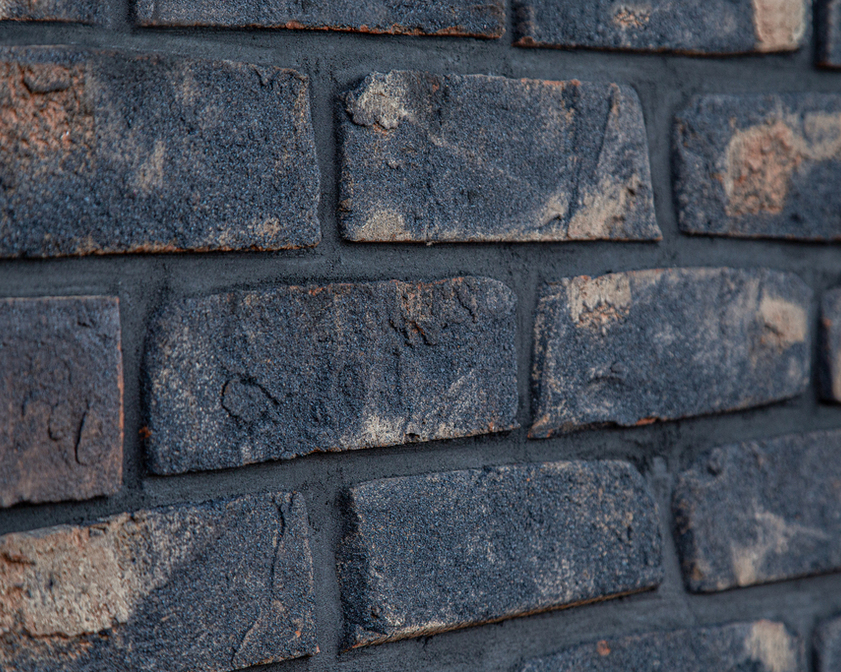 Кирпич облицовочный Faber Jar Петровский Штандарт, черный