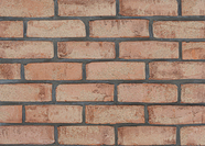 Кирпич облицовочный Faber Jar Петровский Штандарт, желто-красный
