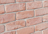 Кирпич облицовочный Faber Jar Петровский Штандарт, бело-красный