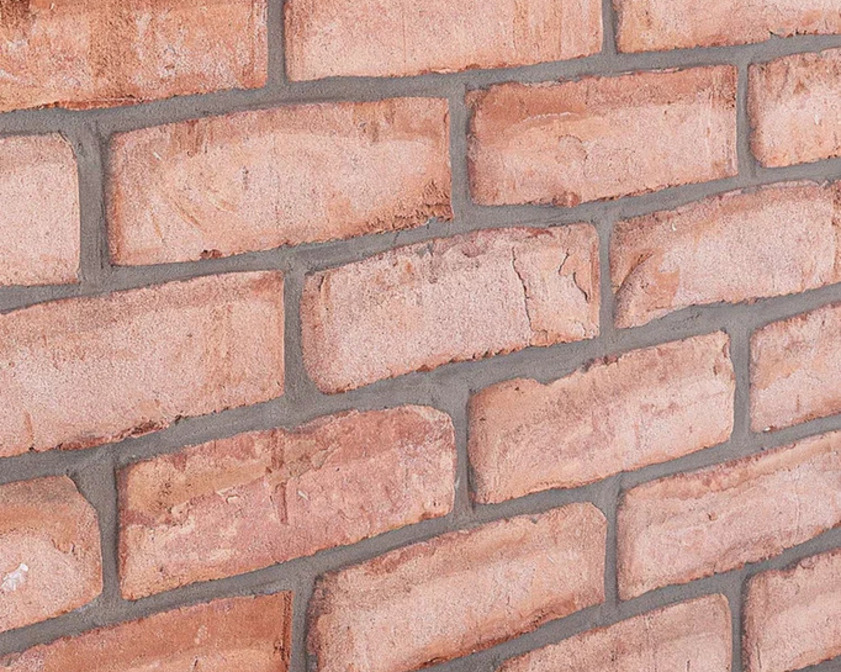 Кирпич облицовочный Faber Jar Петровский Штандарт, бело-красный