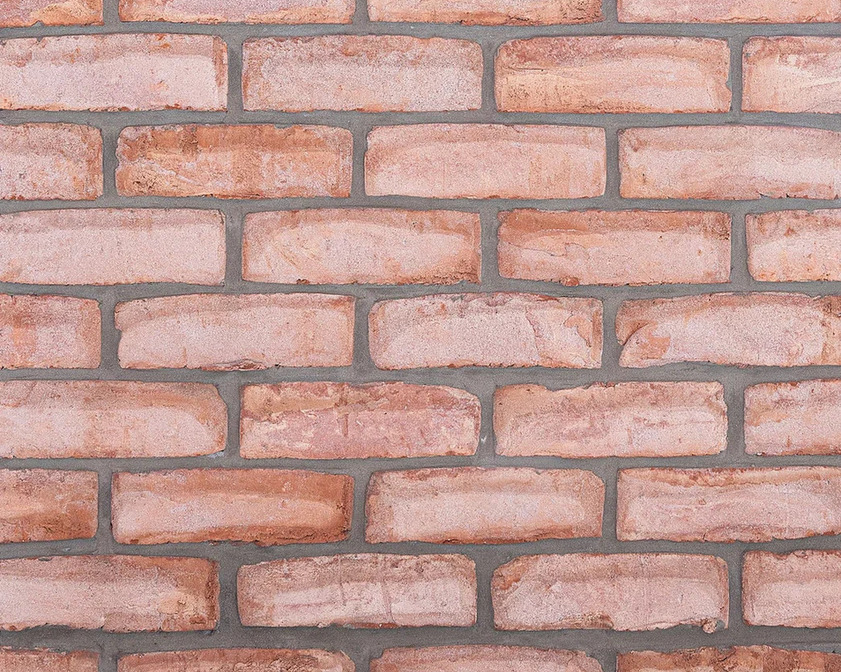 Кирпич облицовочный Faber Jar Петровский Штандарт, бело-красный