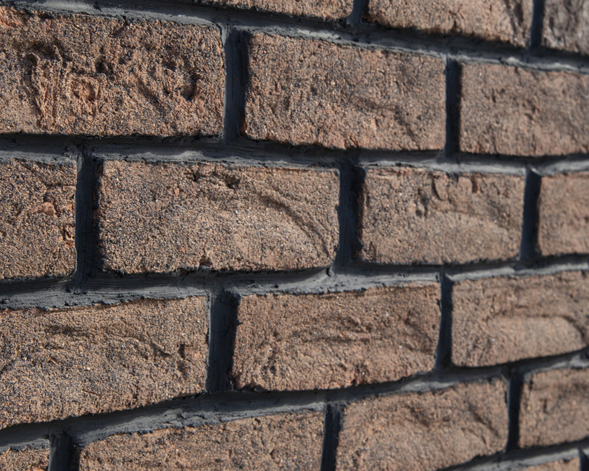 Кирпич облицовочный Faber Jar Петровский Штандарт, коричневый