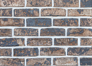 Кирпич облицовочный Faber Jar Петровский Штандарт, коричнево-черный