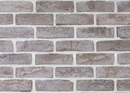 Кирпич облицовочный Faber Jar Петровский Штандарт, бело-коричневый