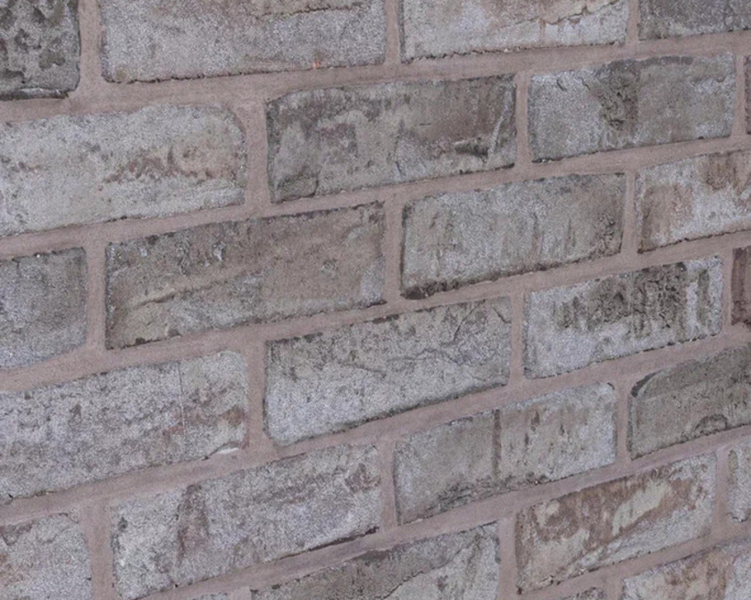 Кирпич облицовочный Faber Jar Петровский Штандарт, бело-коричневый